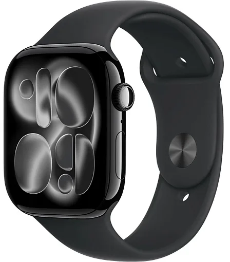 Apple Watch Series 11 42 мм, «чёрный глянец» (Black)
