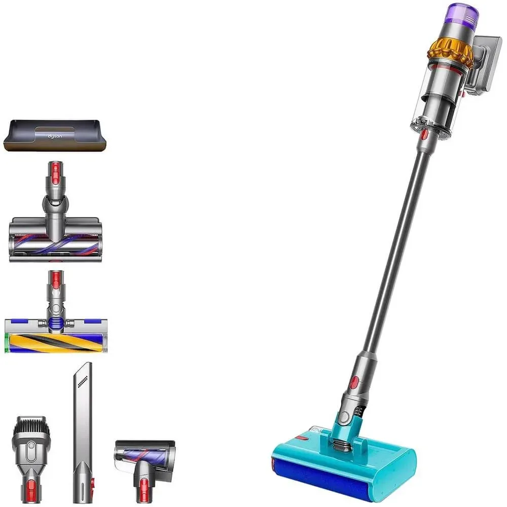 Dyson V15s Detect Submarine (SV47), «золото / никель» (Yellow/Nickel)