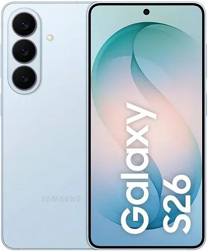 Samsung Galaxy S26 256 ГБ, «небесно-голубой» (Sky Blue) SIM + eSIM