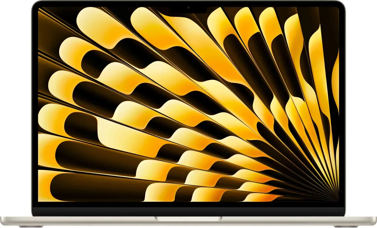 Apple MacBook Air 13 M5 16 ГБ / 512 ГБ, «сияющая звезда» (Starlight)